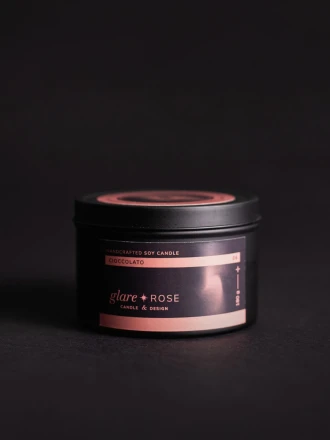 Candela al cioccolato elegance